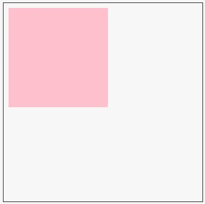 Filled rectangle with pink color.
