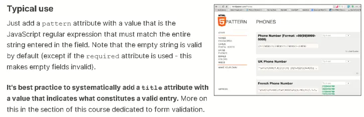 Typical use of form validation.