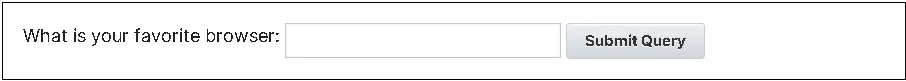 What is your favorite browser submit query.